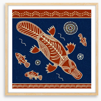 Platypus and fish