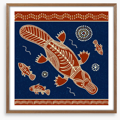 Platypus and fish