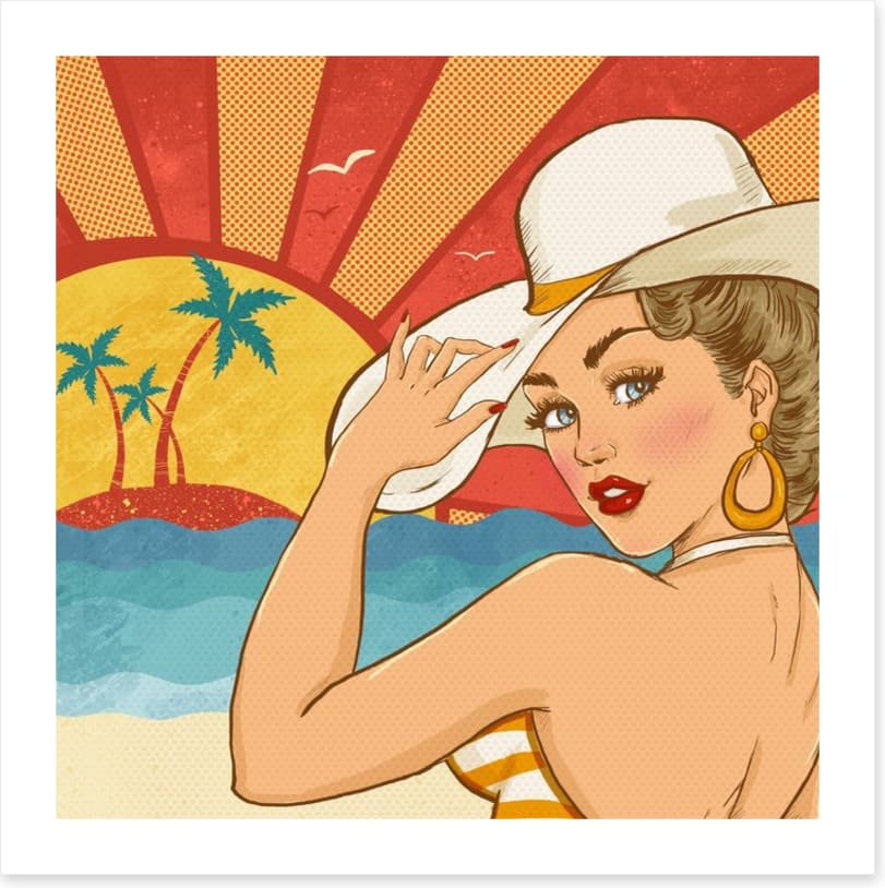 Girl on the beach