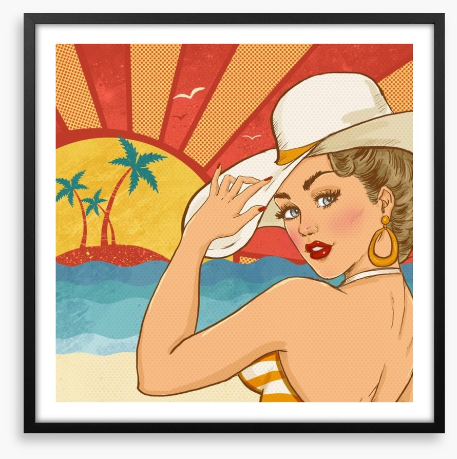 Girl on the beach