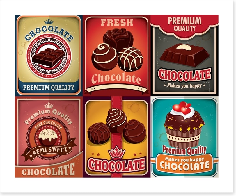 Vintage chocolate