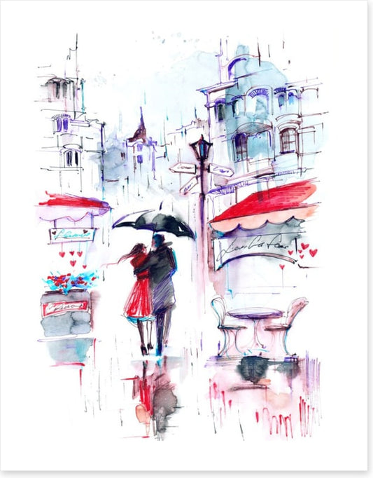 Cloudburst courtship