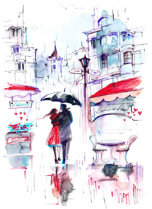 Cloudburst courtship
