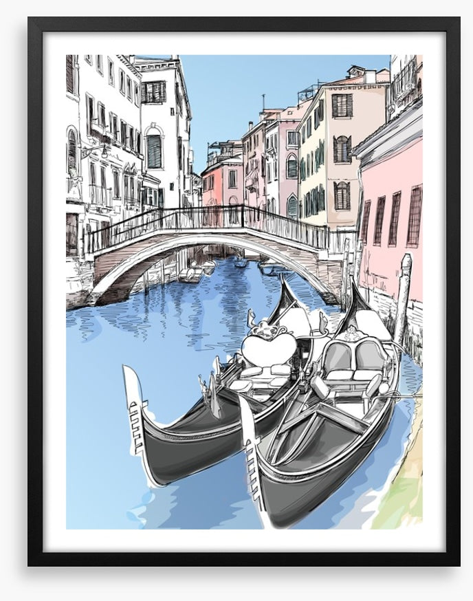 Two gondolas