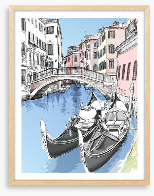 Two gondolas