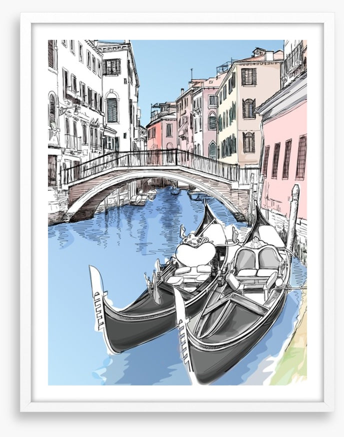 Two gondolas