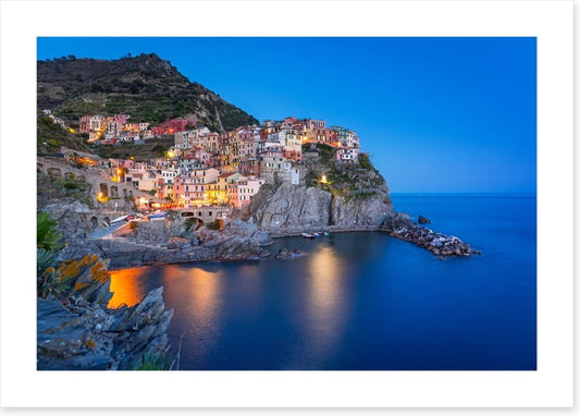 Manarola twilight, Italy