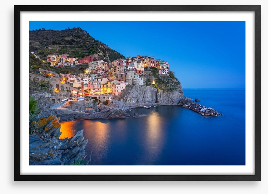 Manarola twilight, Italy