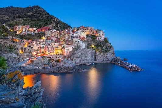 Manarola twilight, Italy