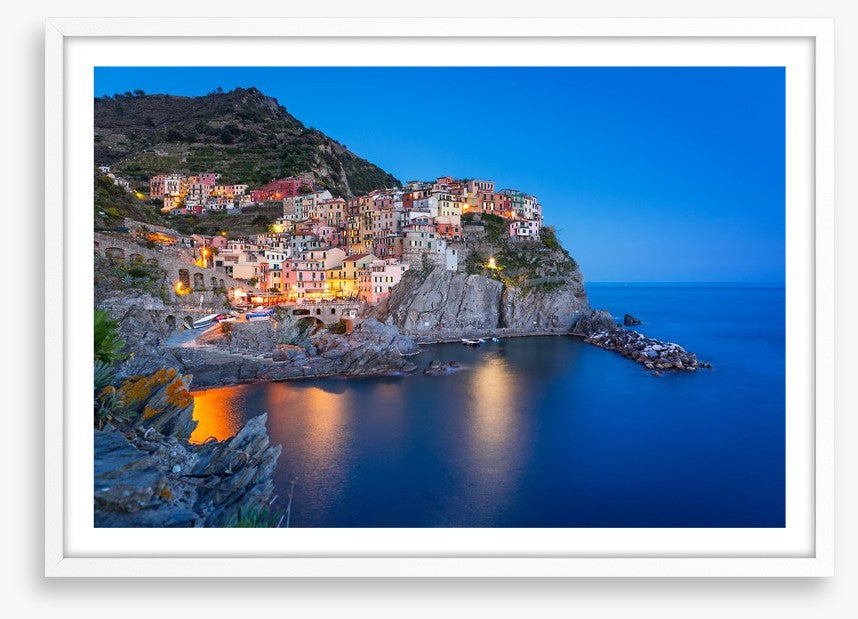 Manarola twilight, Italy