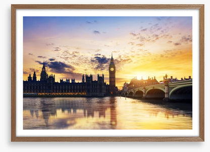 Twilight across the Thames