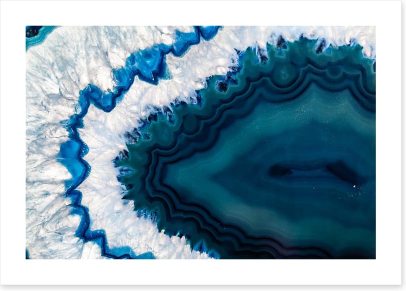 Blue agate