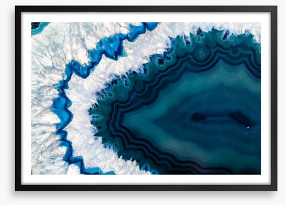 Blue agate