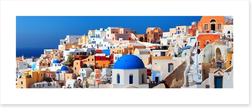Santorini skyline