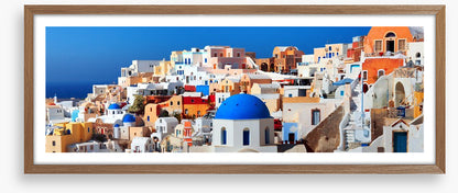 Santorini skyline