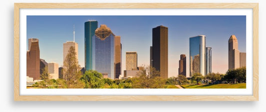Houston heights panorama