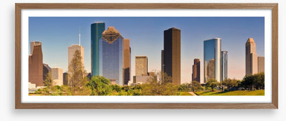 Houston heights panorama