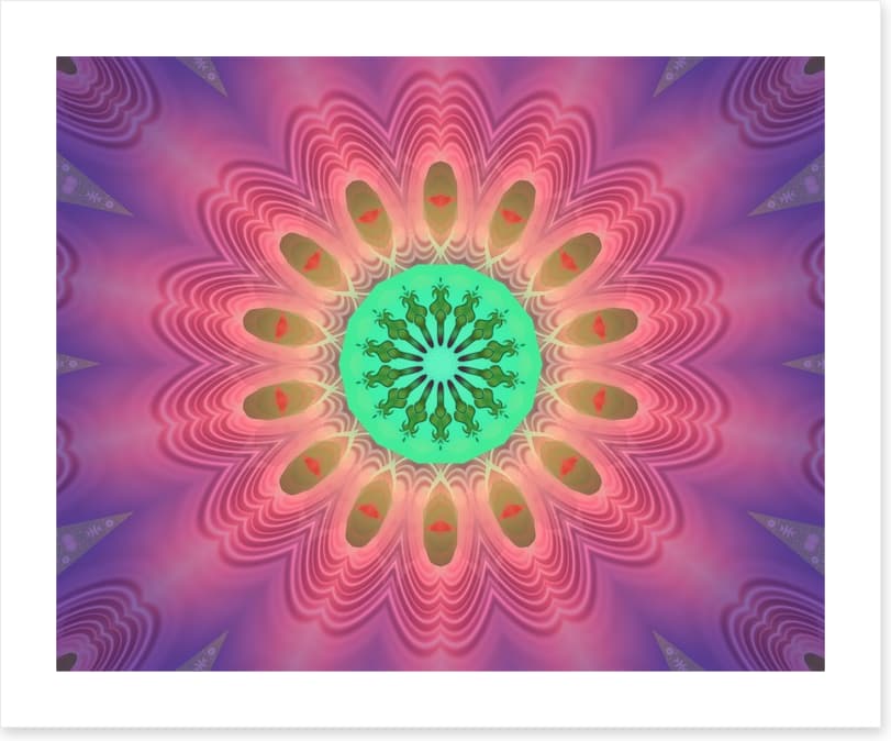 Good vibes mandala