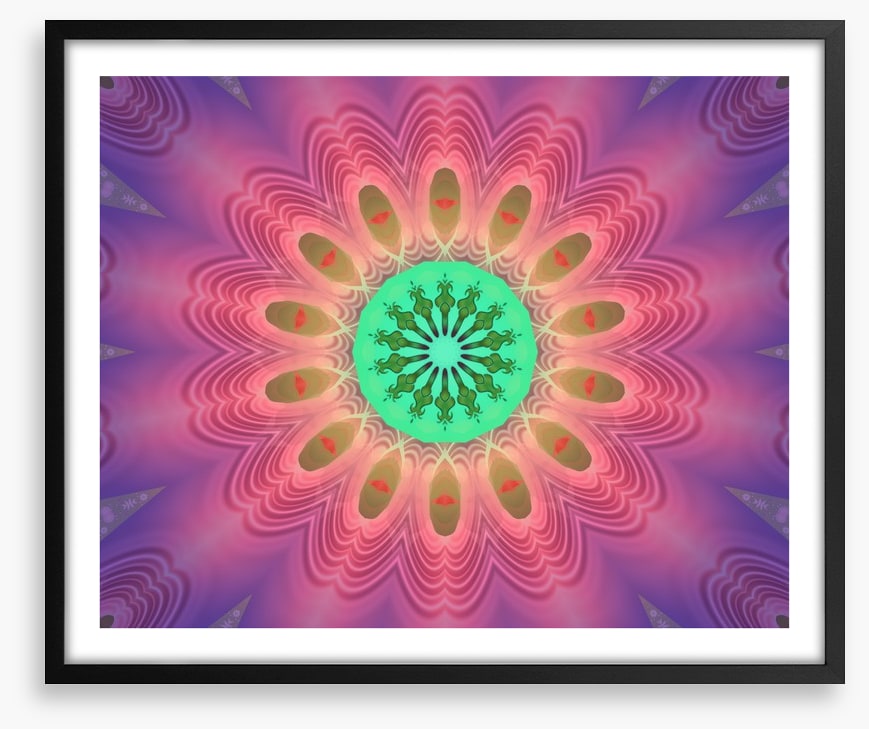 Good vibes mandala
