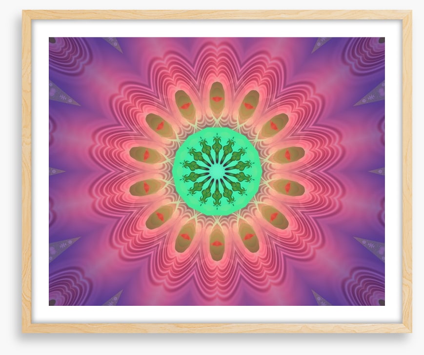 Good vibes mandala