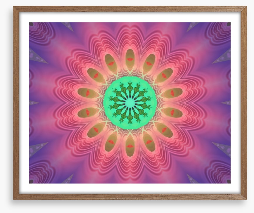 Good vibes mandala