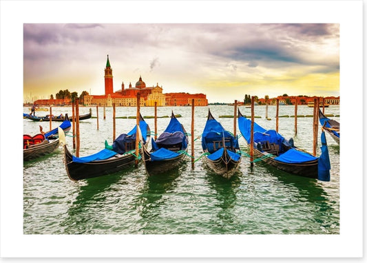 Four gondolas