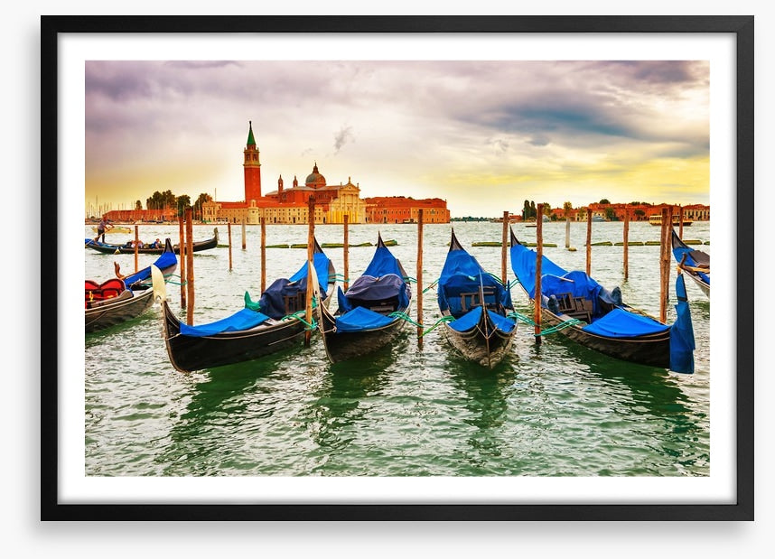 Four gondolas