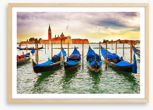 Four gondolas