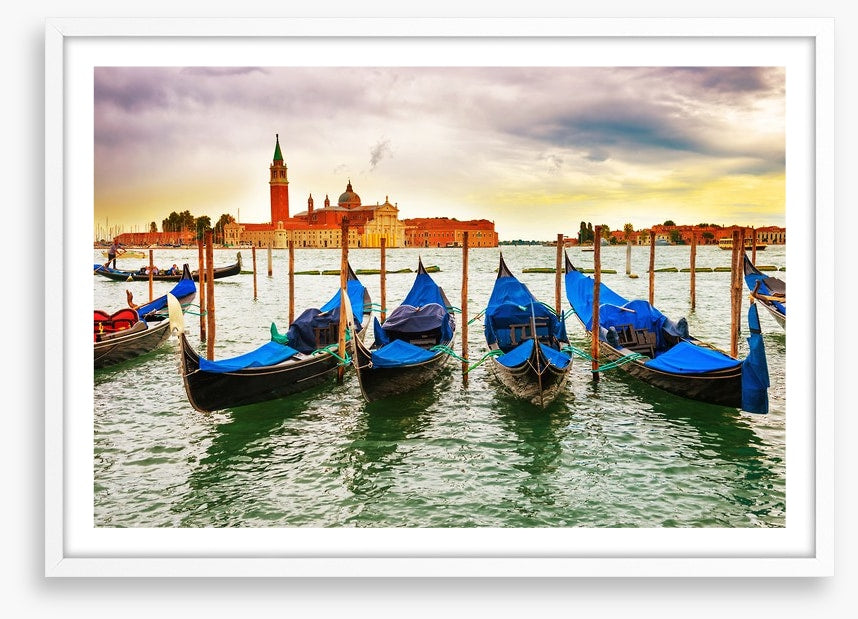 Four gondolas