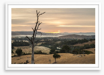 Dawn in the Goulburn River valley