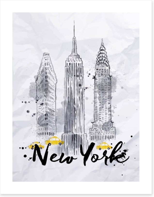 New York skyscrapers