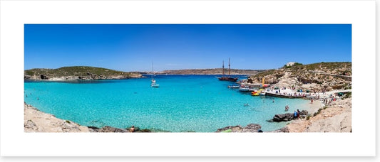 Blue Lagoon in Comino, Malta