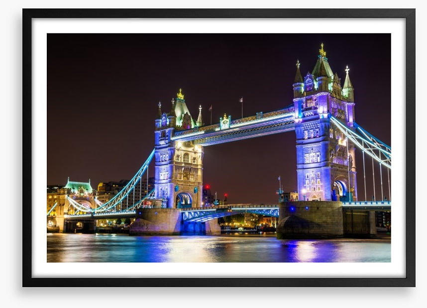 Tower Bridge illuminated