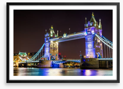 Tower Bridge illuminated