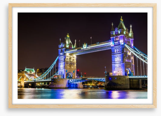 Tower Bridge illuminated