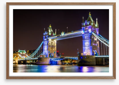 Tower Bridge illuminated