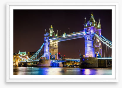 Tower Bridge illuminated