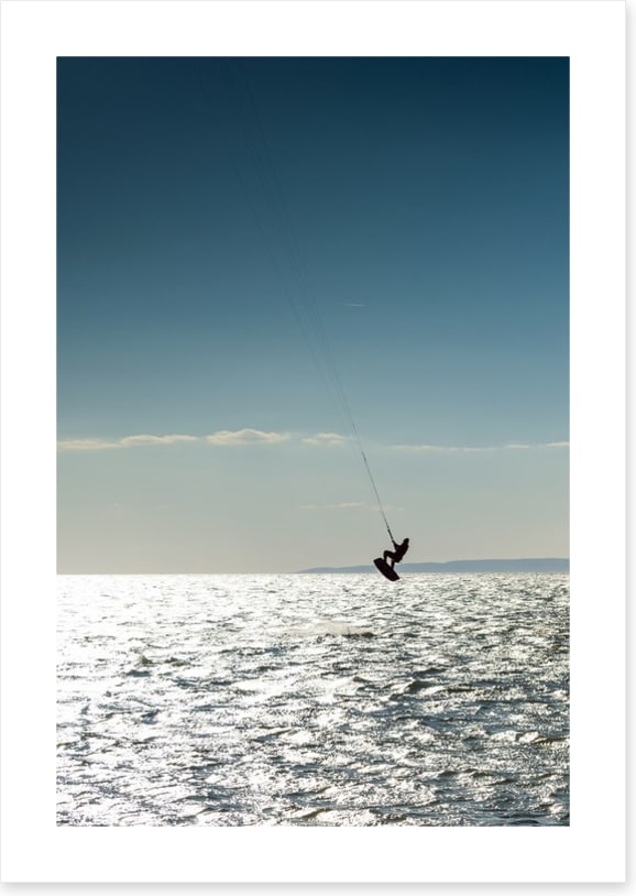 Kite surf shimmer