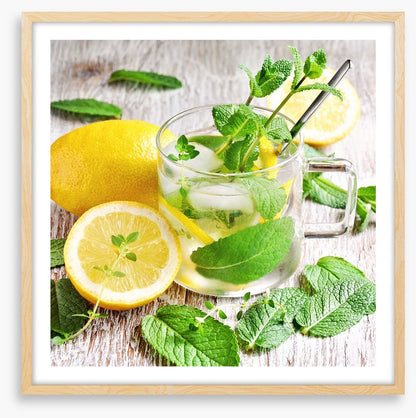 Lemon mint tea