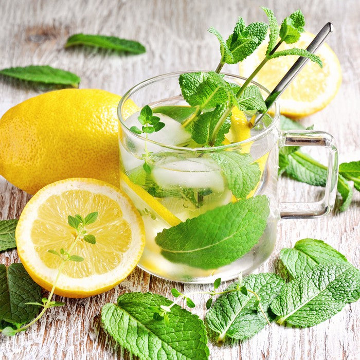 Lemon mint tea