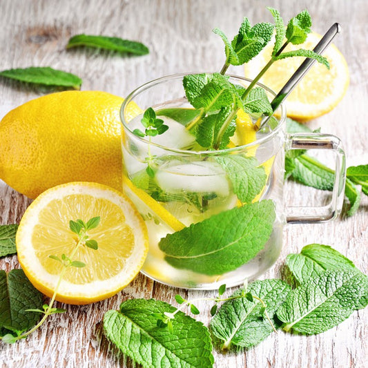 Lemon mint tea