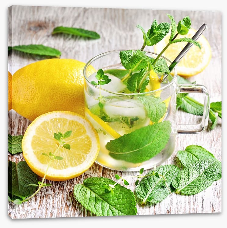 Lemon mint tea