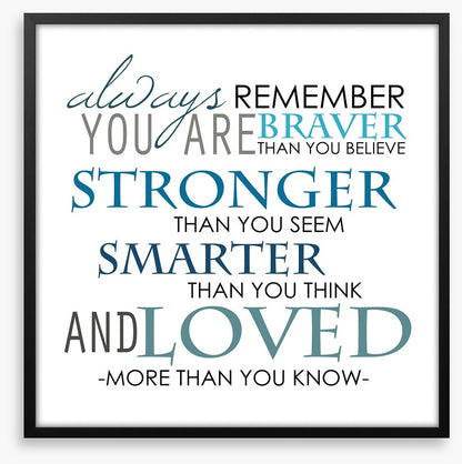 Always remember