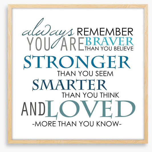 Always remember