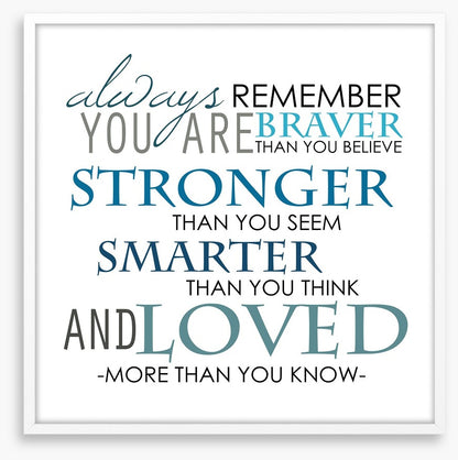 Always remember