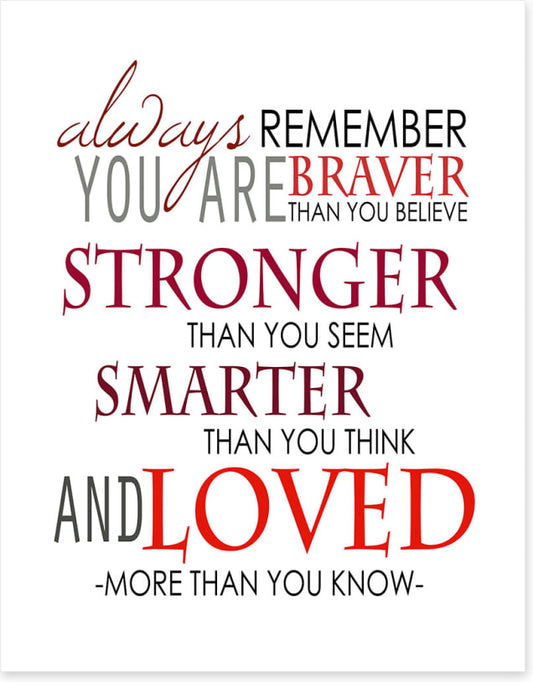 Always remember