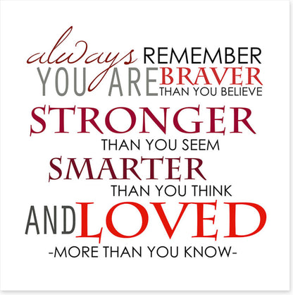 Always remember