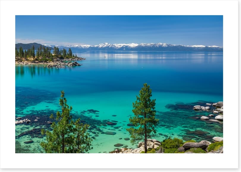 Lake Tahoe shores