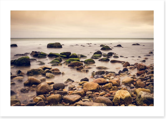 Rugged rock shore