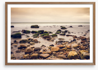 Rugged rock shore